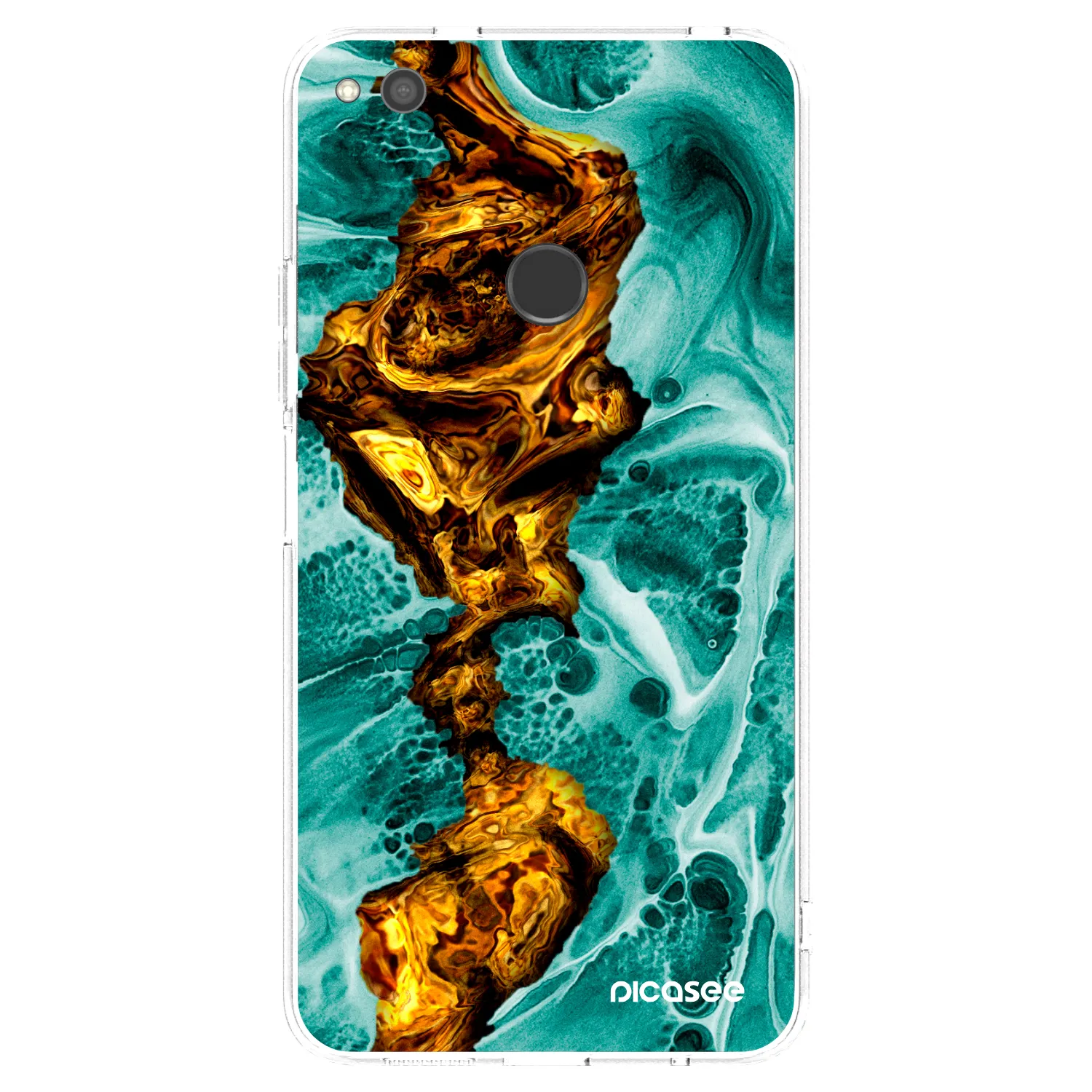 Silikónový prehľadný obal pre Huawei P9 Lite 2017 - Goldsky