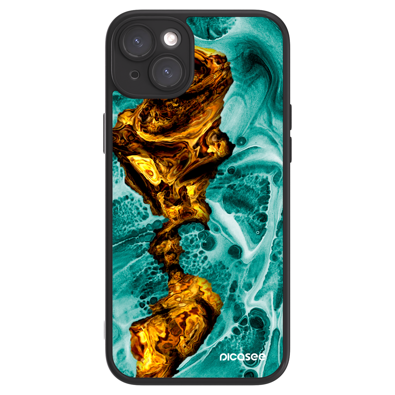 Picasee ULTIMATE CASE MagSafe pro Apple iPhone 15 Plus - Goldsky