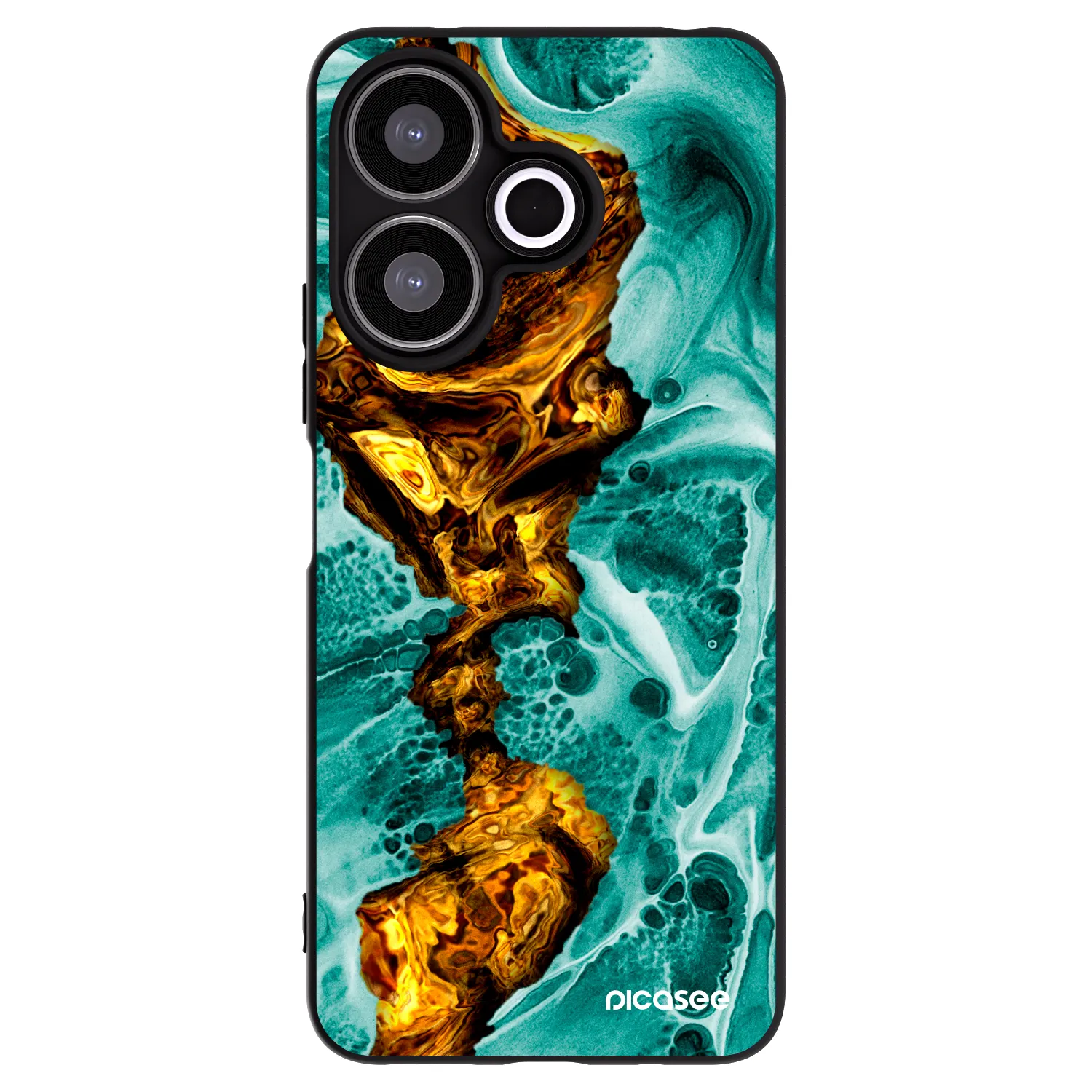 Silikónový čierny obal pre Xiaomi Redmi 13 4G - Goldsky
