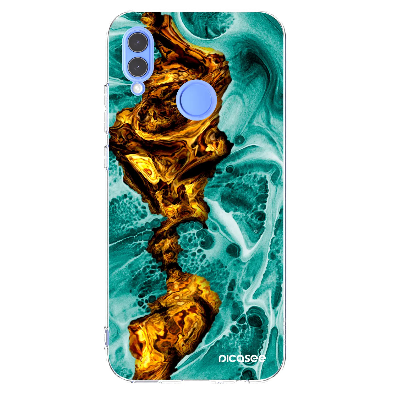 Silikónový prehľadný obal pre Honor 10 Lite - Goldsky