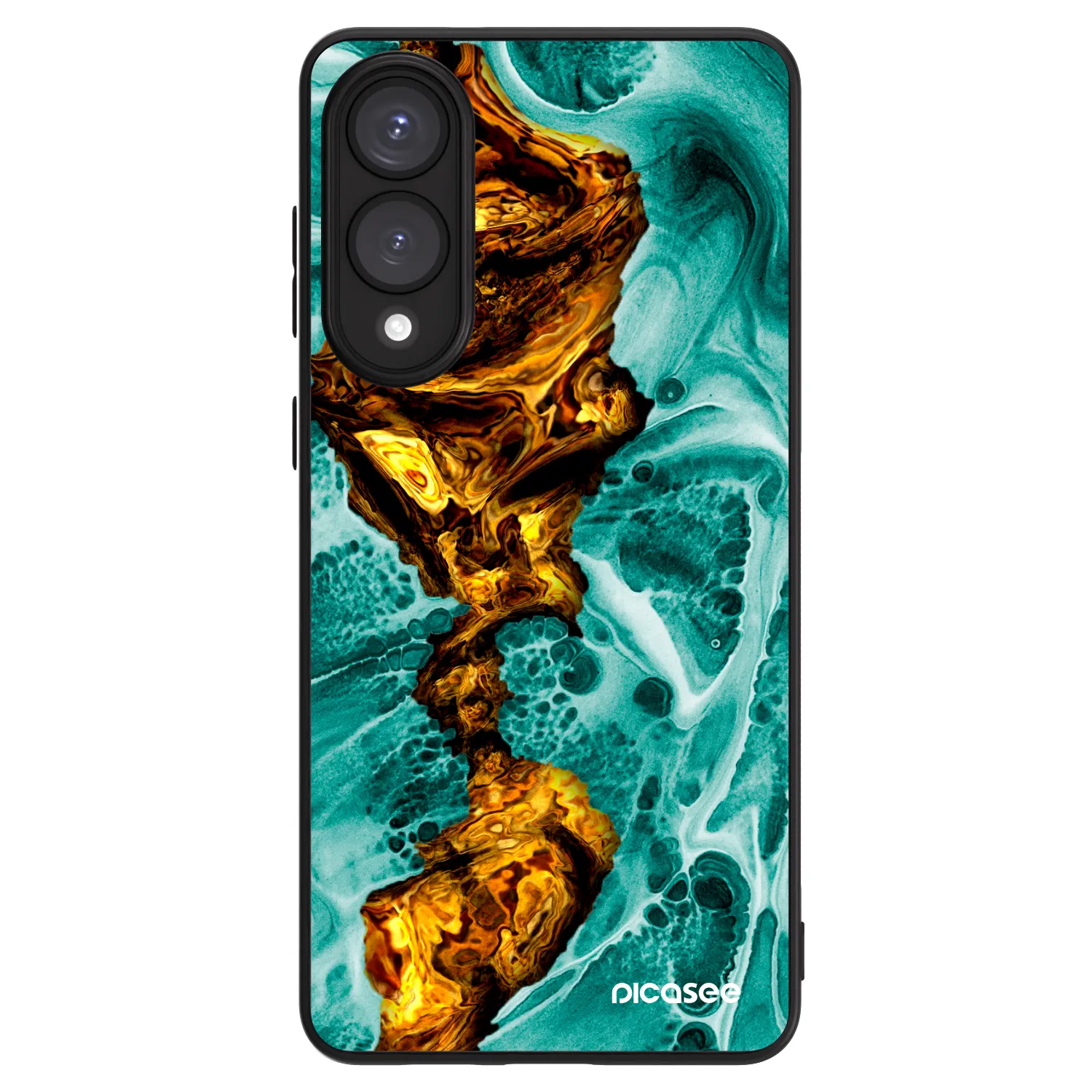 Picasee ULTIMATE CASE PowerShare pro Samsung Galaxy S25 Edge 5G - Goldsky