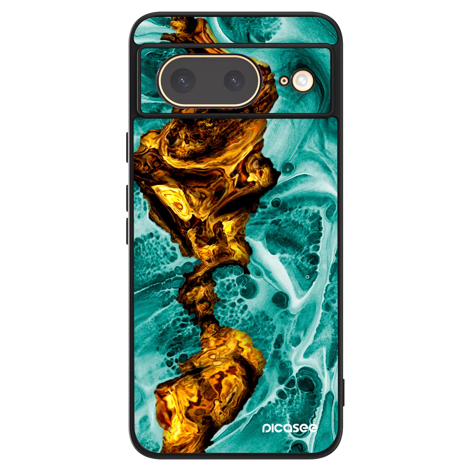 Picasee ULTIMATE CASE pro Google Pixel 8 - Goldsky