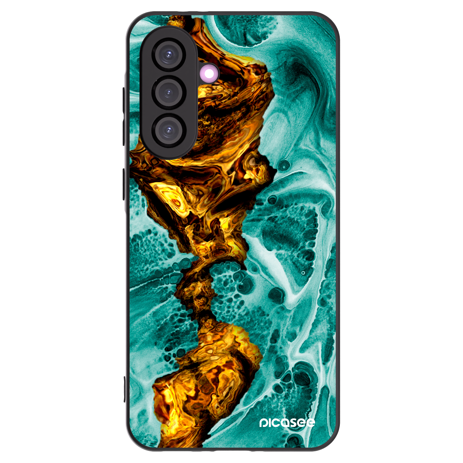 Picasee silikónový čierny obal pre Samsung Galaxy A36 5G - Goldsky