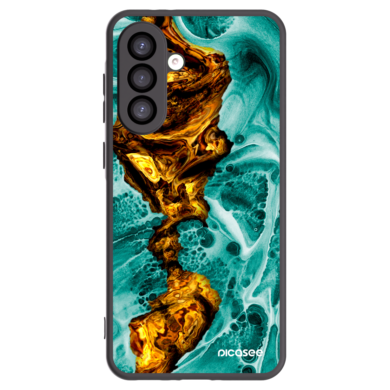 Picasee silikónový čierny obal pre Samsung Galaxy A26 5G A266B - Goldsky