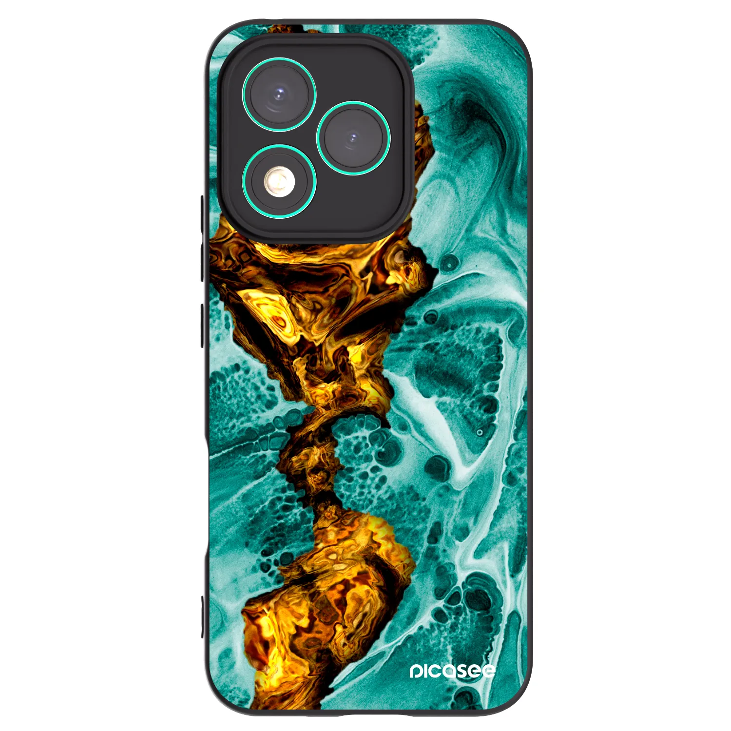 Silikónový čierny obal pre Honor 400 Lite 5G - Goldsky