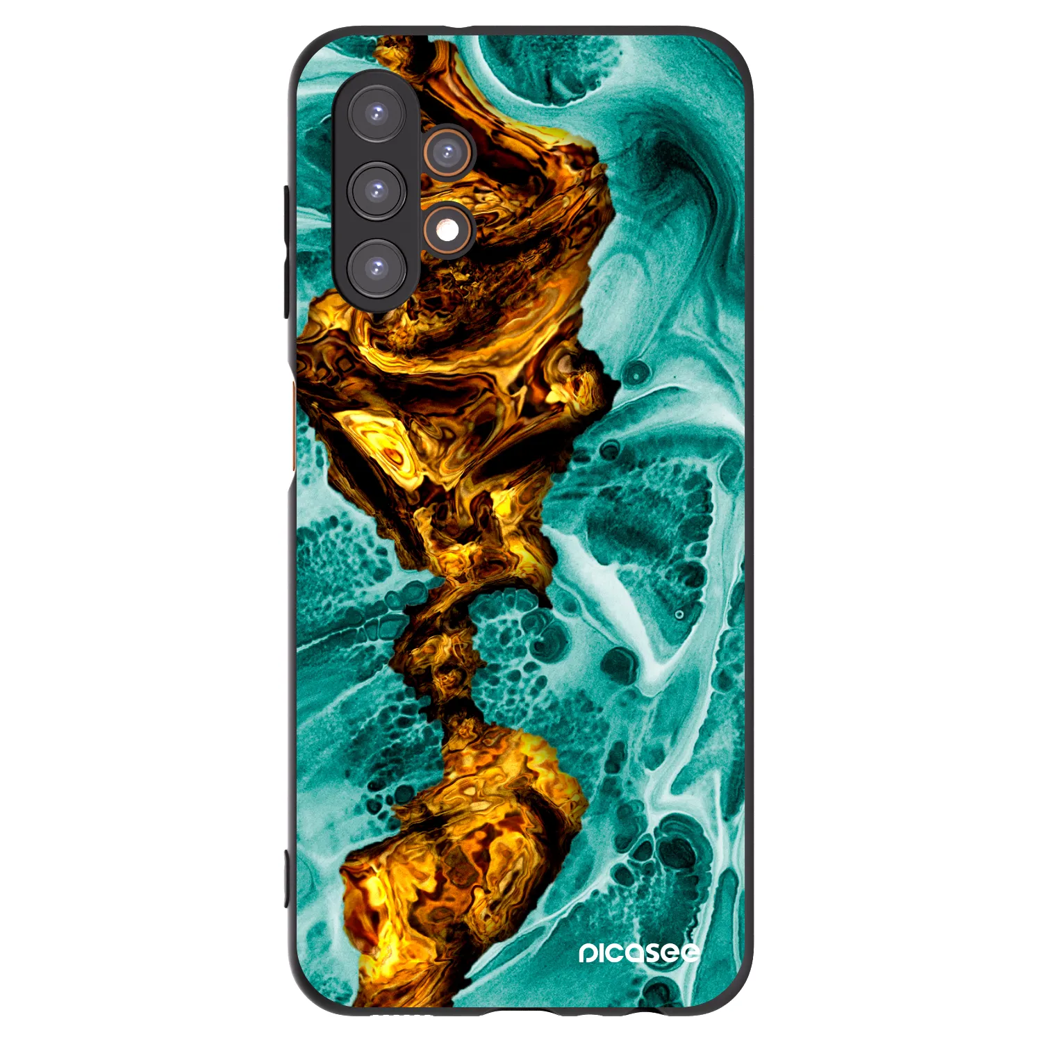 Picasee silikónový čierny obal pre Samsung Galaxy A13 5G - Goldsky