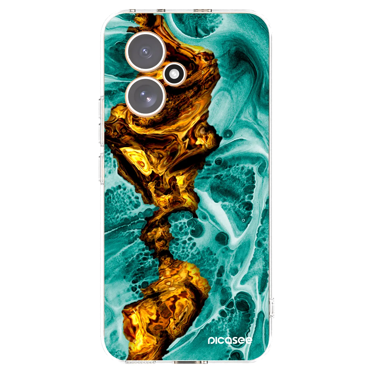 Picasee silikónový prehľadný obal pre Honor 400 5G - Goldsky