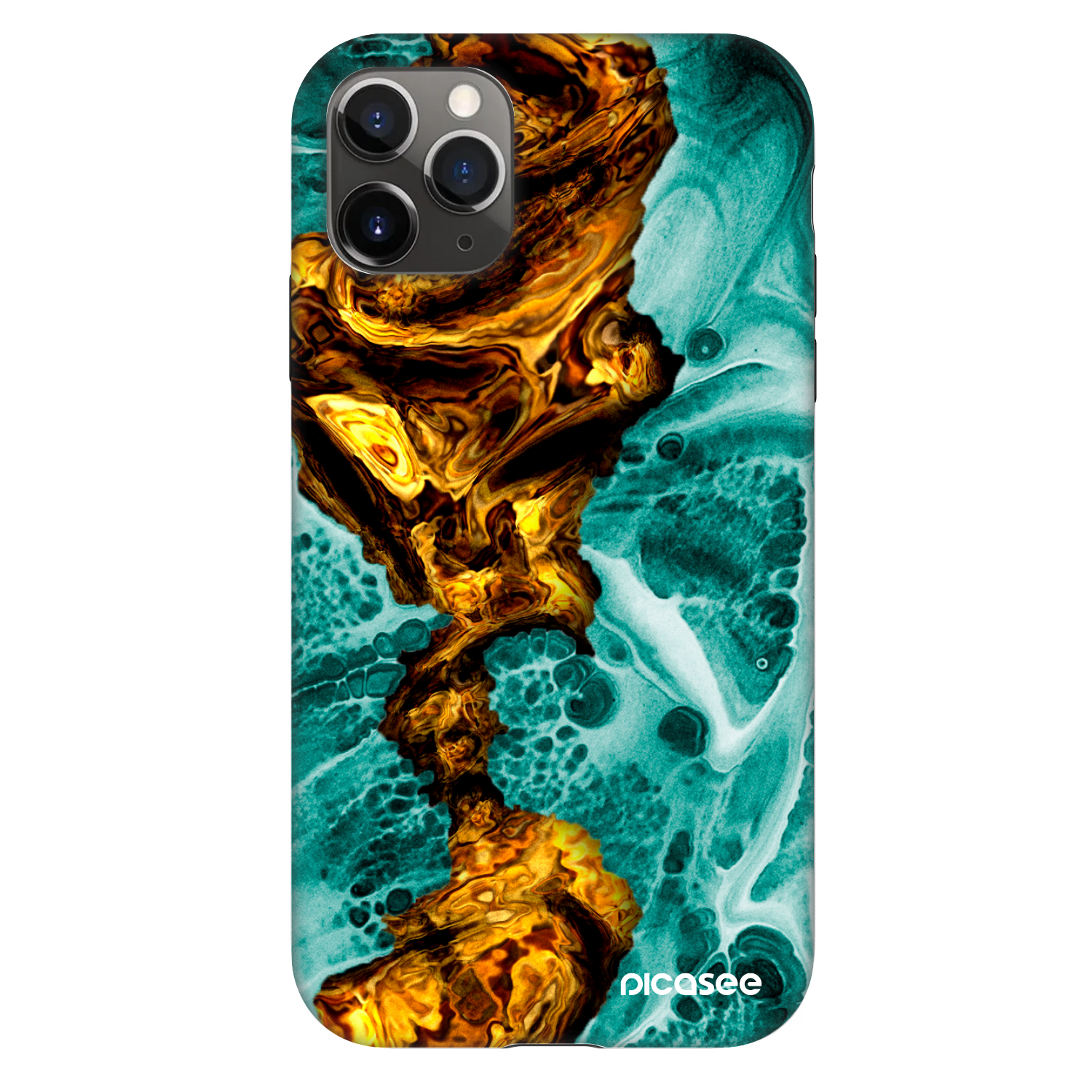 Picasee Fashion Case pre Apple iPhone 11 Pro - Goldsky