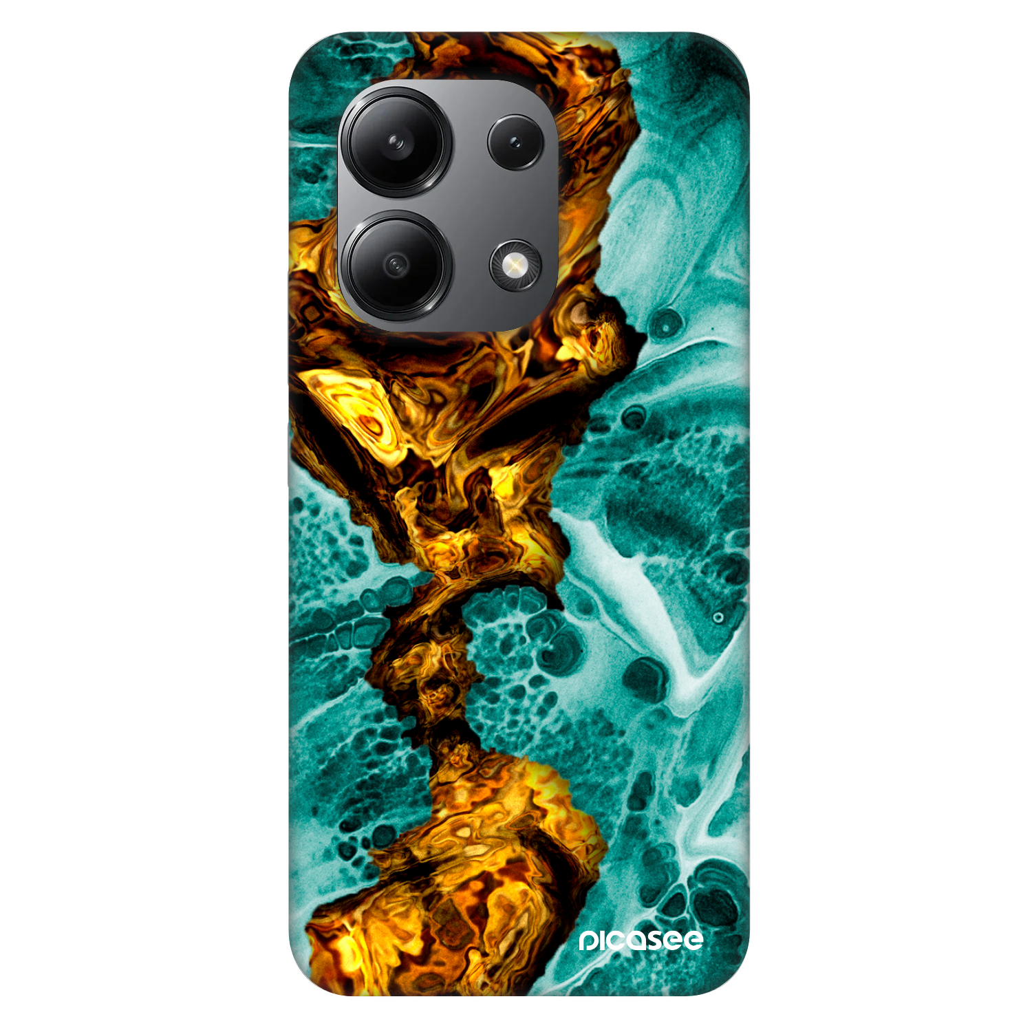 Picasee Fashion Case pre Xiaomi Redmi Note 13 4G - Goldsky