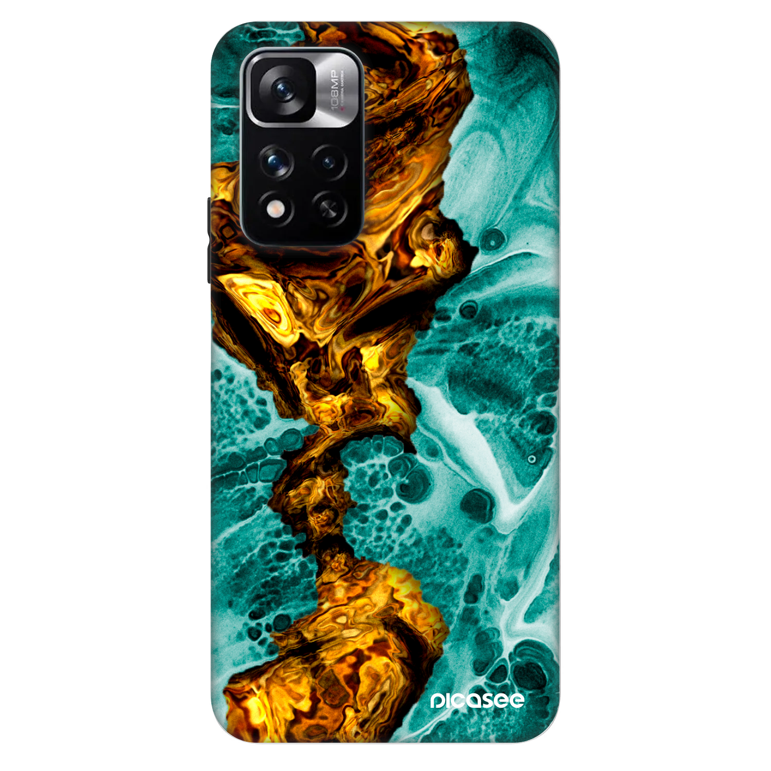 Picasee Fashion Case pre Xiaomi Redmi Note 11 Pro 5G - Goldsky
