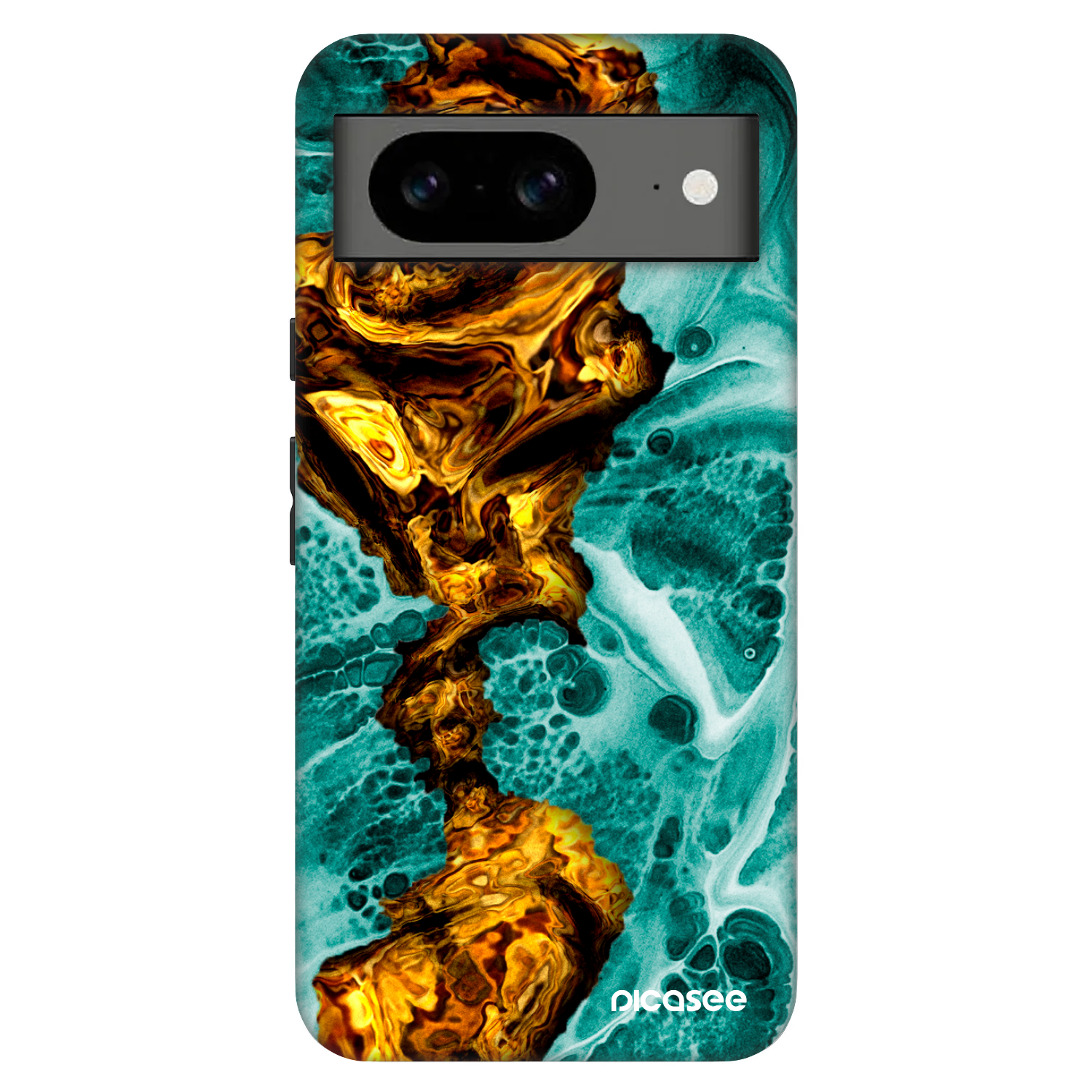 Picasee Fashion Case pre Google Pixel 8 Pro - Goldsky