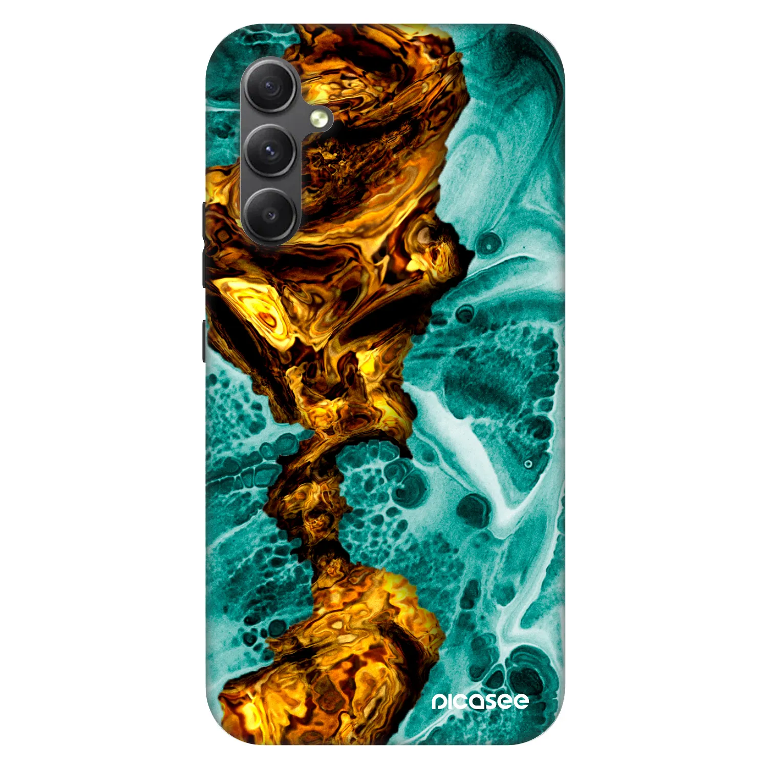 Picasee Fashion Case pre Samsung Galaxy A34 5G A346B - Goldsky