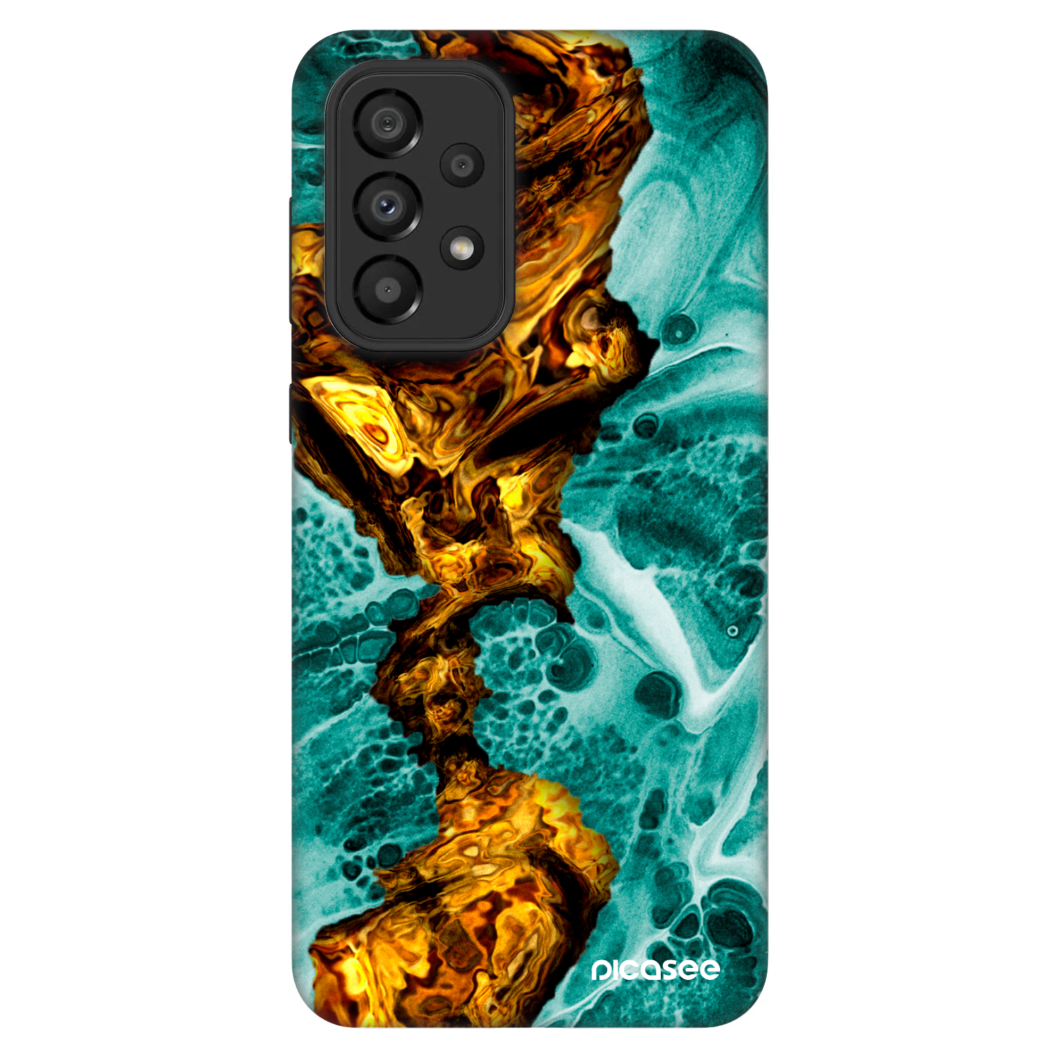 Picasee Fashion Case pre Samsung Galaxy A33 5G A336 - Goldsky