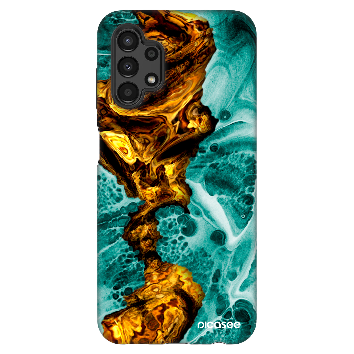 Picasee Fashion Case pre Samsung Galaxy A13 4G A135 - Goldsky