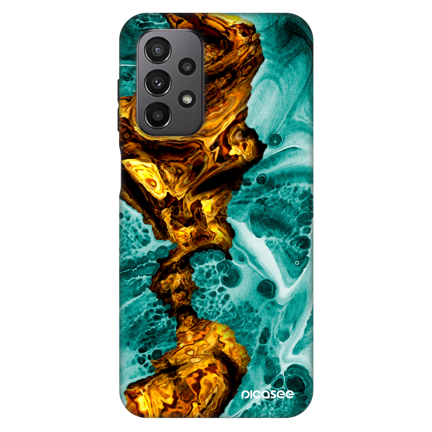Picasee Fashion Case pre Samsung Galaxy A23 A235F 4G - Goldsky