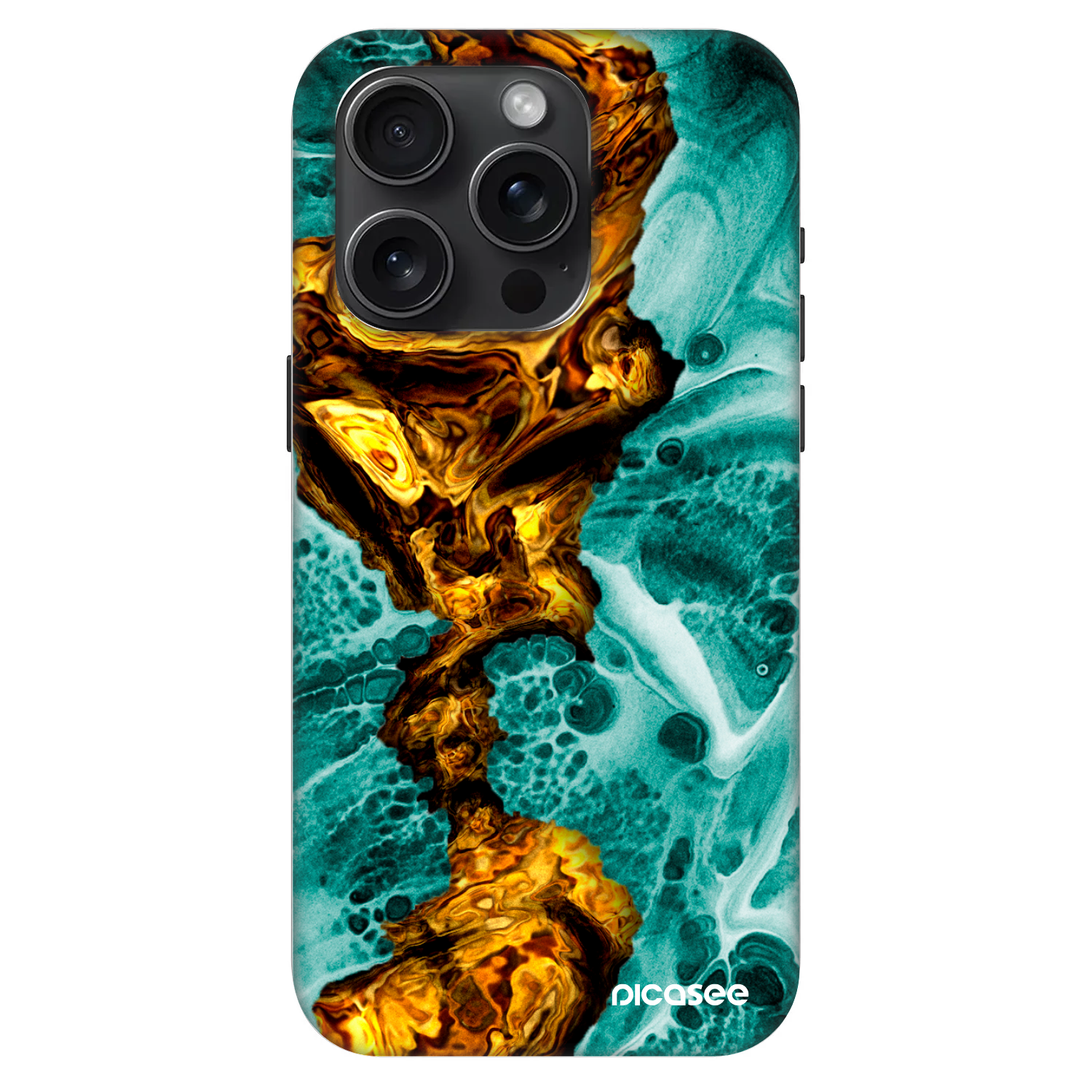 Fashion Case MagSafe pre Apple iPhone 15 Pro - Goldsky
