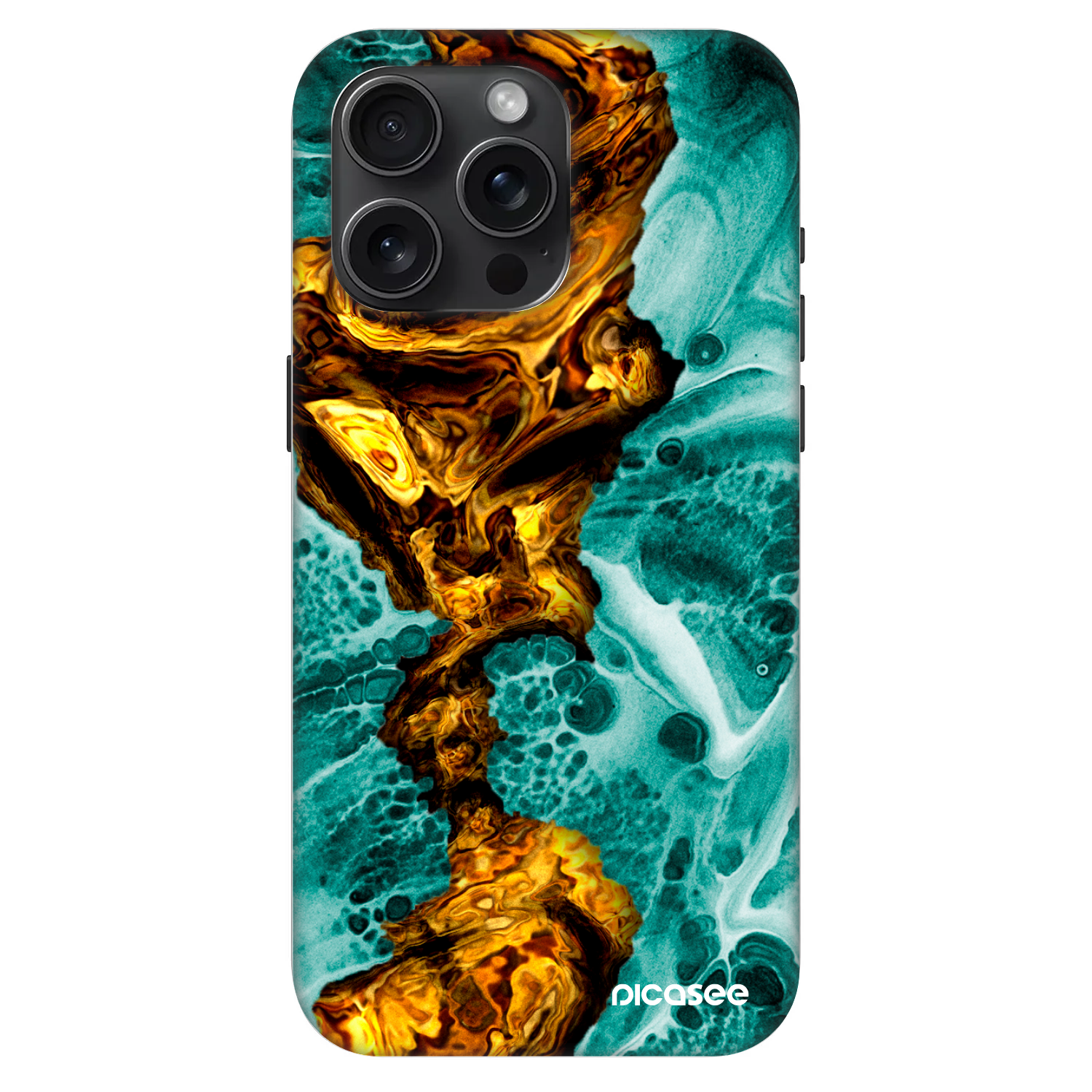 Fashion Case MagSafe pre Apple iPhone 15 Pro Max - Goldsky