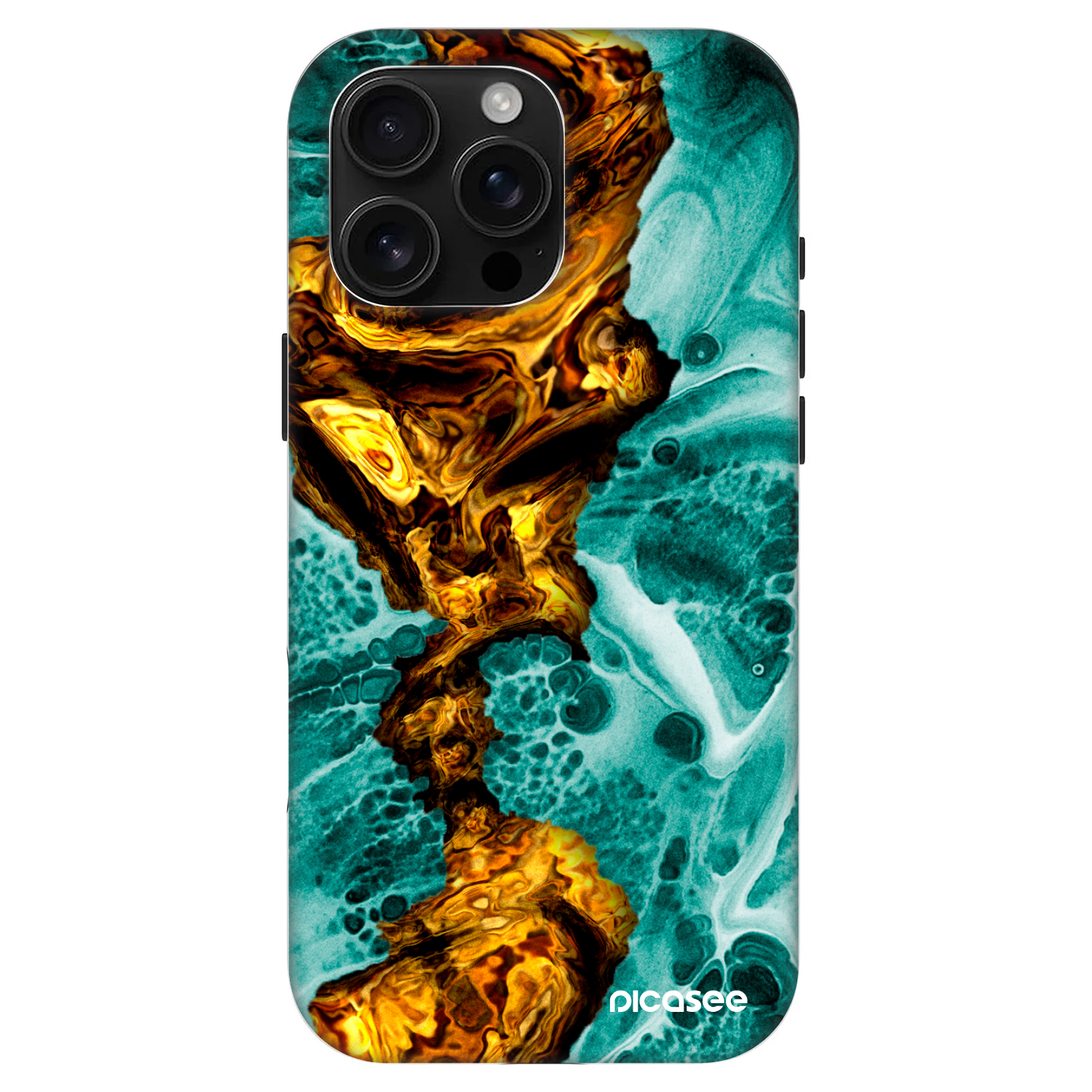 Fashion Case MagSafe pre Apple iPhone 16 Pro Max - Goldsky