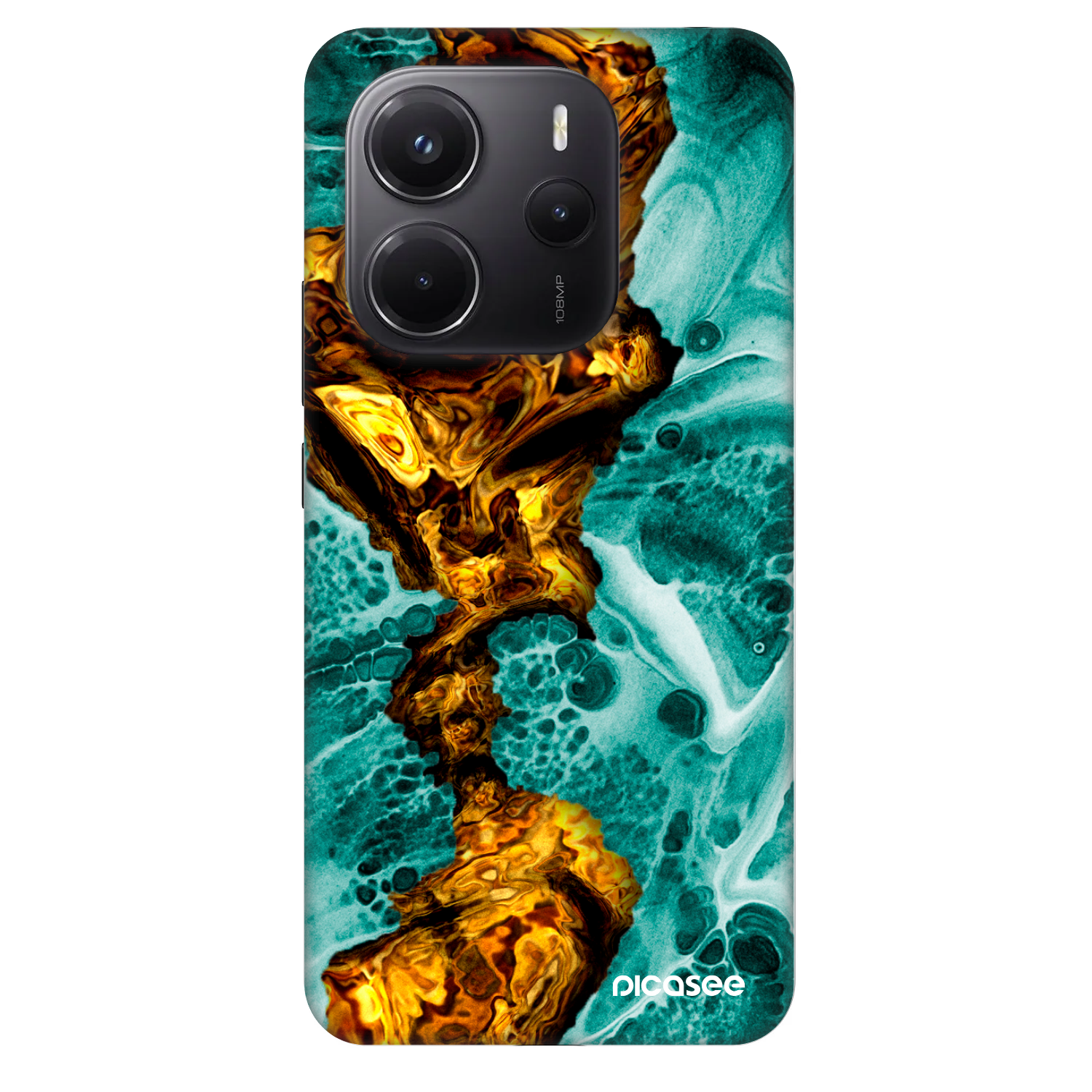 Picasee Fashion Case pre Xiaomi Redmi Note 14 4G - Goldsky