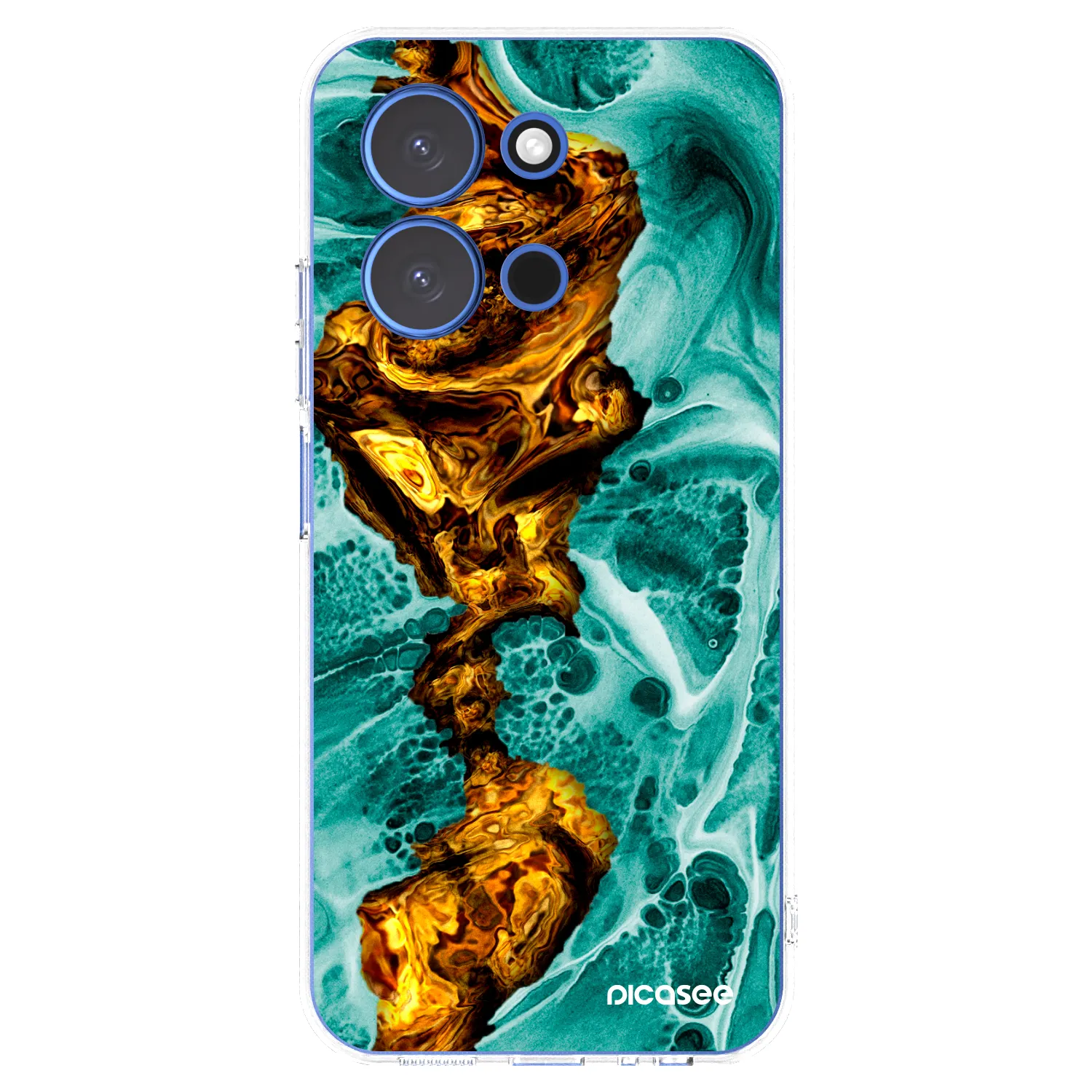 Picasee silikónový prehľadný obal pre Xiaomi Redmi 15C 4G - Goldsky