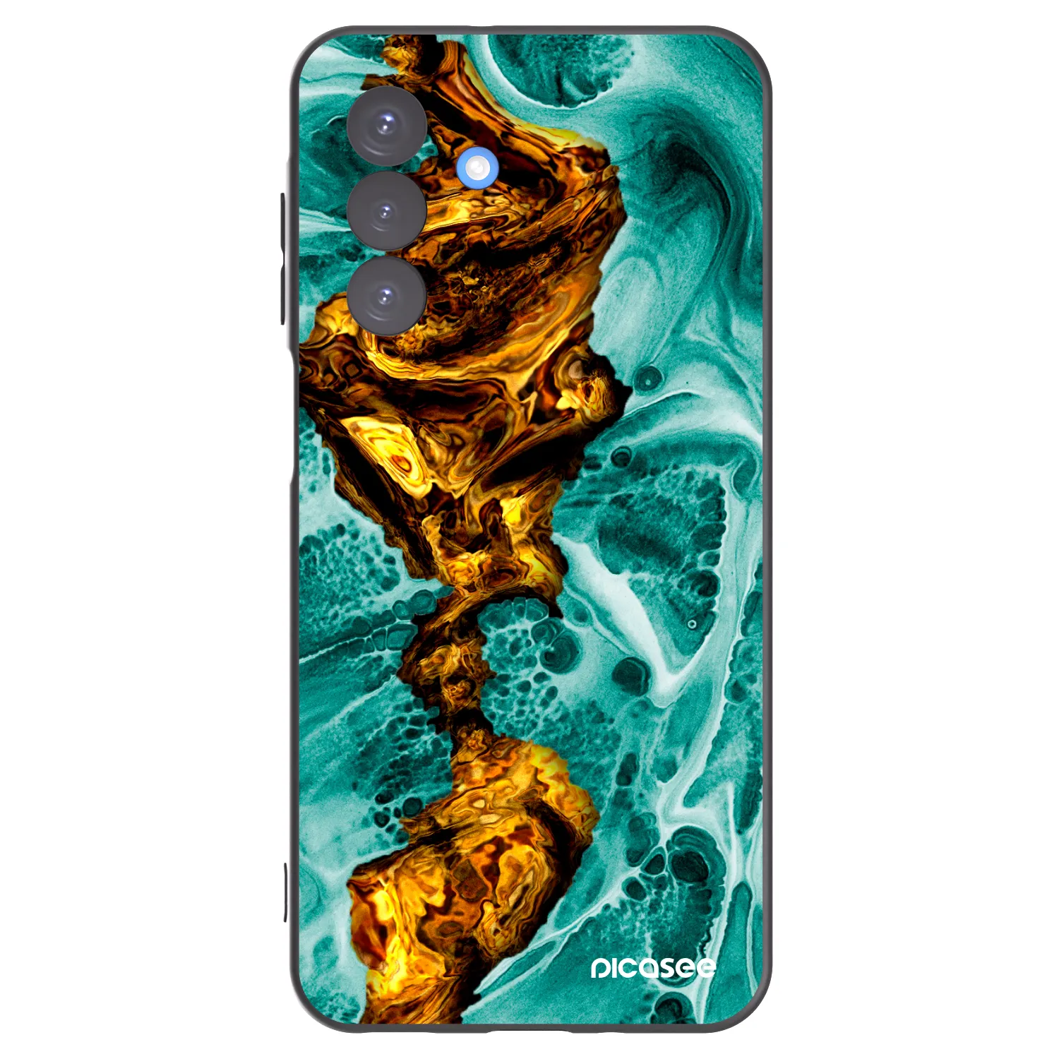 Picasee silikónový čierny obal pre Samsung Galaxy A17 5G - Goldsky