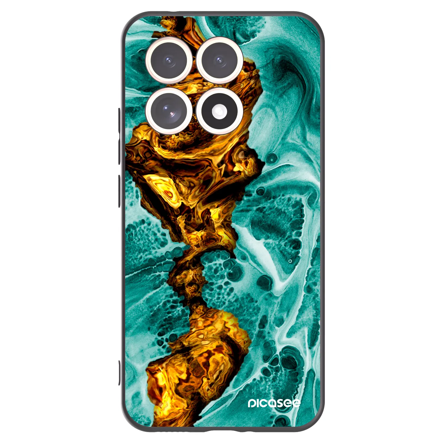 Picasee silikónový čierny obal pre Xiaomi 15T - Goldsky