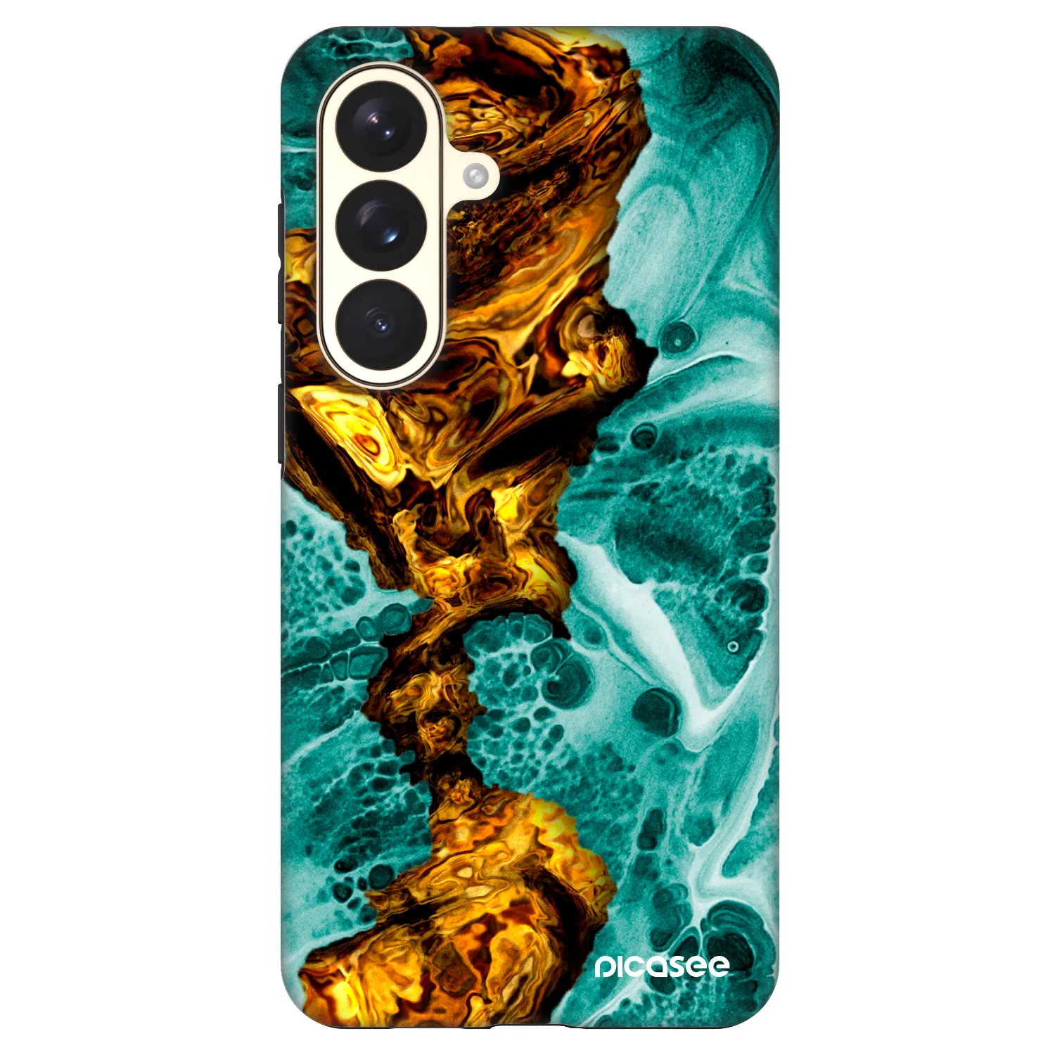 Picasee Fashion Case PowerShare pro Samsung Galaxy S26+ - Goldsky