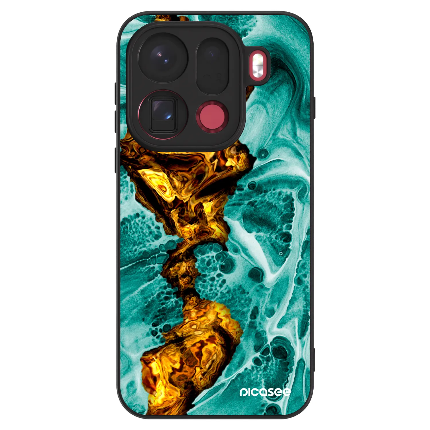 Picasee ULTIMATE CASE pro OPPO Find X9 Pro - Goldsky
