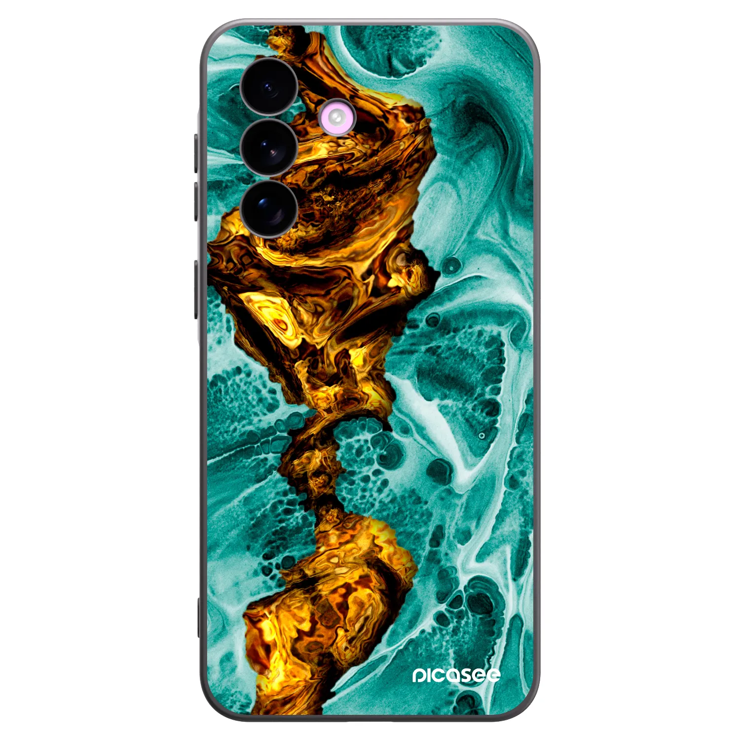 Picasee silikónový čierny obal pre Samsung Galaxy A57 5G - Goldsky