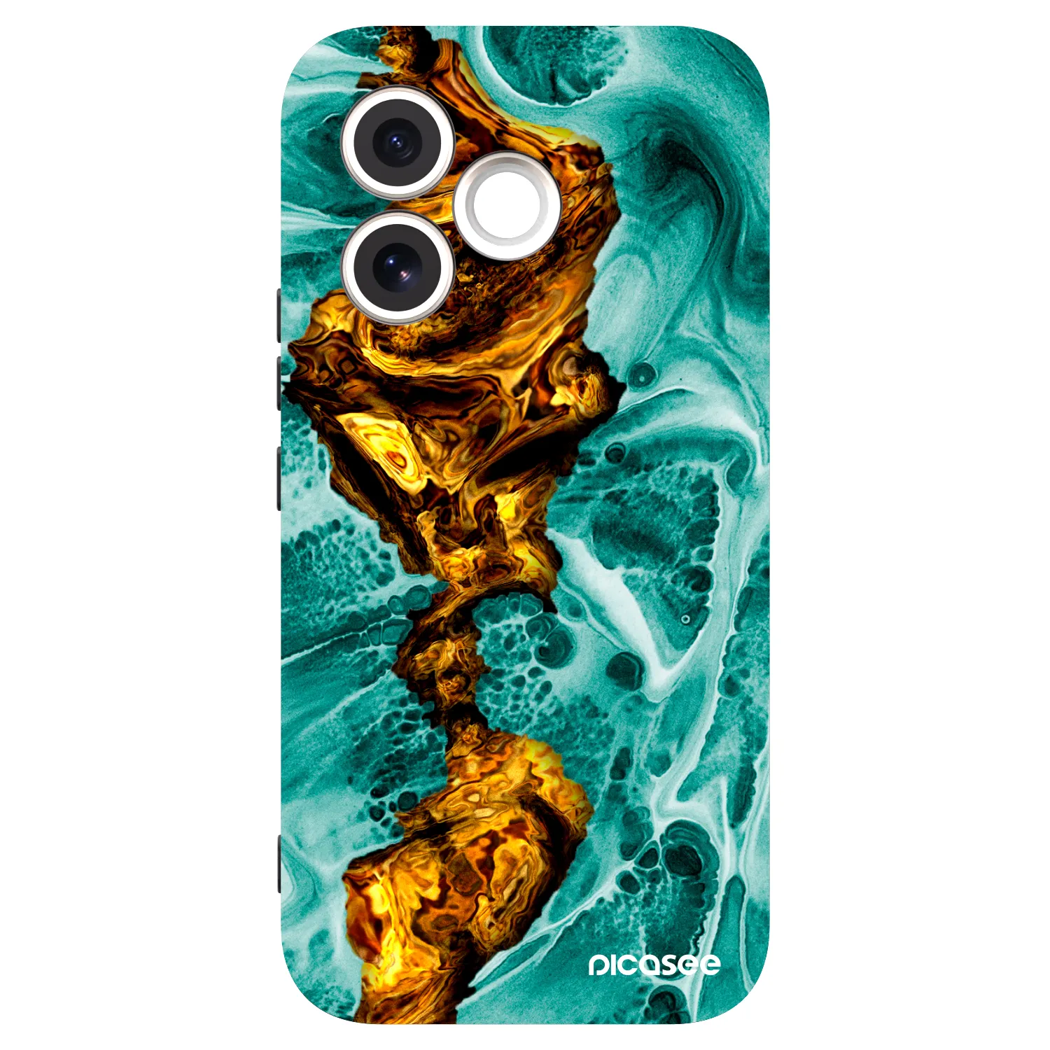 Picasee silikónový čierny obal pre Honor 600 Lite - Goldsky