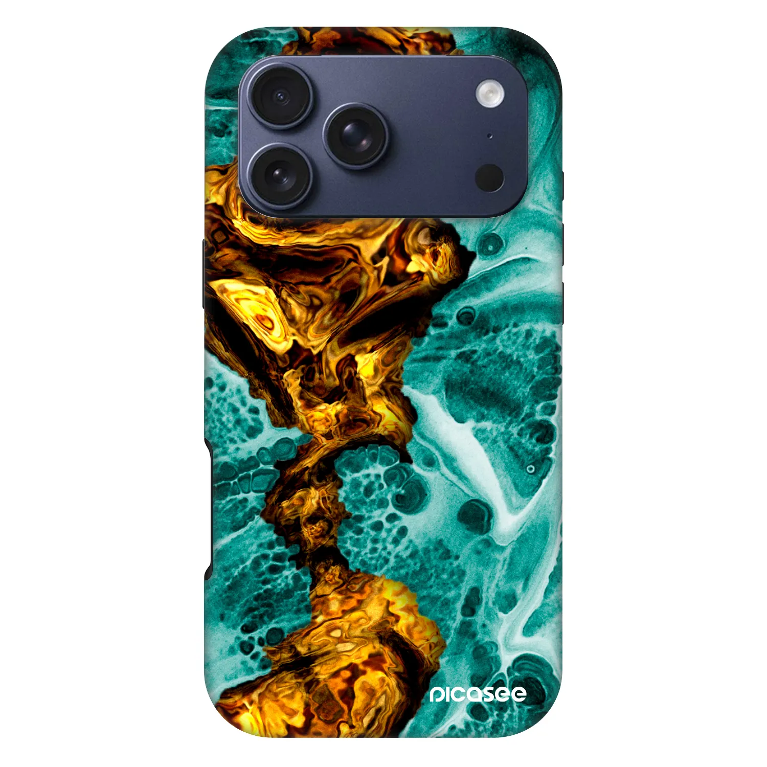 Picasee Fashion Case MagSafe pre Apple iPhone 18 Pro Max - Goldsky