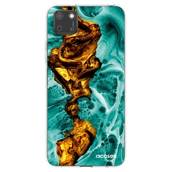Picasee silikónový prehľadný obal pre Huawei Y5P - Goldsky