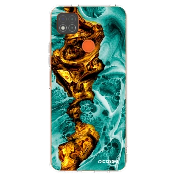 Picasee silikónový prehľadný obal pre Xiaomi Redmi 9C - Goldsky
