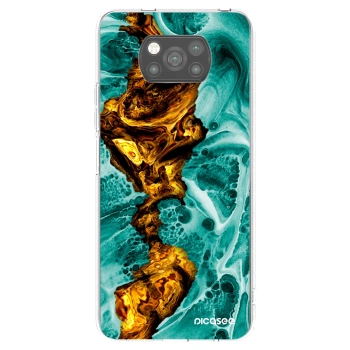 Picasee silikónový čierny obal pre Xiaomi Poco X3 - Goldsky