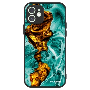 Picasee ULTIMATE CASE pro Apple iPhone 12 - Goldsky