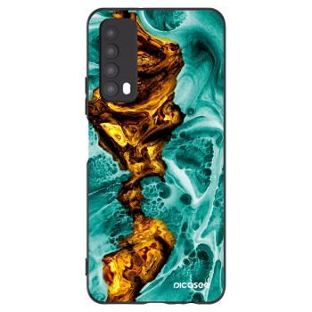 Picasee silikónový čierny obal pre Huawei P Smart 2021 - Goldsky