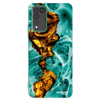 Picasee silikónový prehľadný obal pre Honor 10X Lite - Goldsky