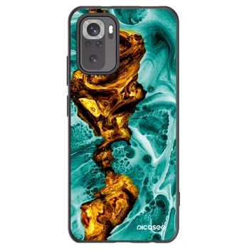 Picasee silikónový čierny obal pre Xiaomi Redmi Note 10 - Goldsky