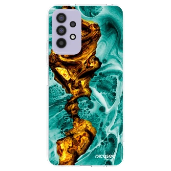 Picasee silikónový prehľadný obal pre Samsung Galaxy A32 4G SM-A325F - Goldsky
