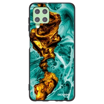 Picasee silikónový čierny obal pre Samsung Galaxy A22 A225F 4G - Goldsky