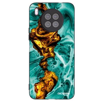 Picasee silikónový čierny obal pre Huawei Nova 8i - Goldsky