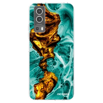 Picasee silikónový prehľadný obal pre Vivo Y72 5G - Goldsky