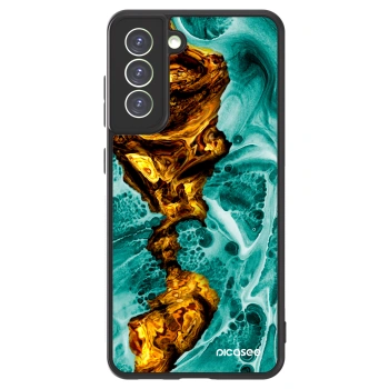 Picasee ULTIMATE CASE pro Samsung Galaxy S21 FE 5G - Goldsky