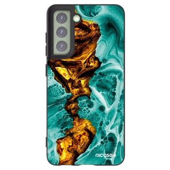Picasee silikónový čierny obal pre Samsung Galaxy S21 FE 5G - Goldsky