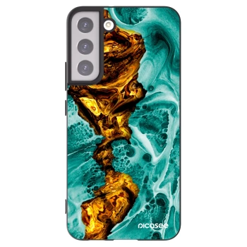 Picasee silikónový čierny obal pre Samsung Galaxy S22+ 5G - Goldsky