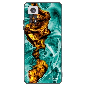 Picasee silikónový čierny obal pre Xiaomi Redmi Note 11 - Goldsky
