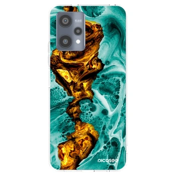 Picasee silikónový prehľadný obal pre Realme 9 Pro 5G - Goldsky