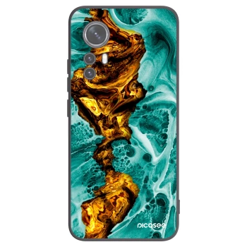 Picasee silikónový čierny obal pre Xiaomi 12 - Goldsky