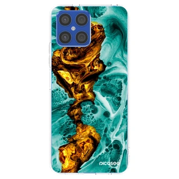 Picasee silikónový prehľadný obal pre Honor X8 4G - Goldsky