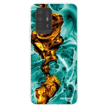 Picasee silikónový prehľadný obal pre OPPO A94 5G - Goldsky